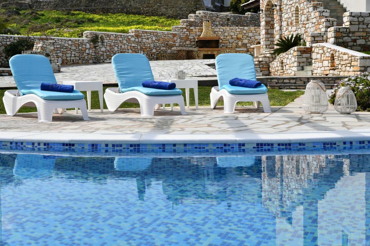 Villa Trifylia ปาริเกีย ภายนอก รูปภาพ